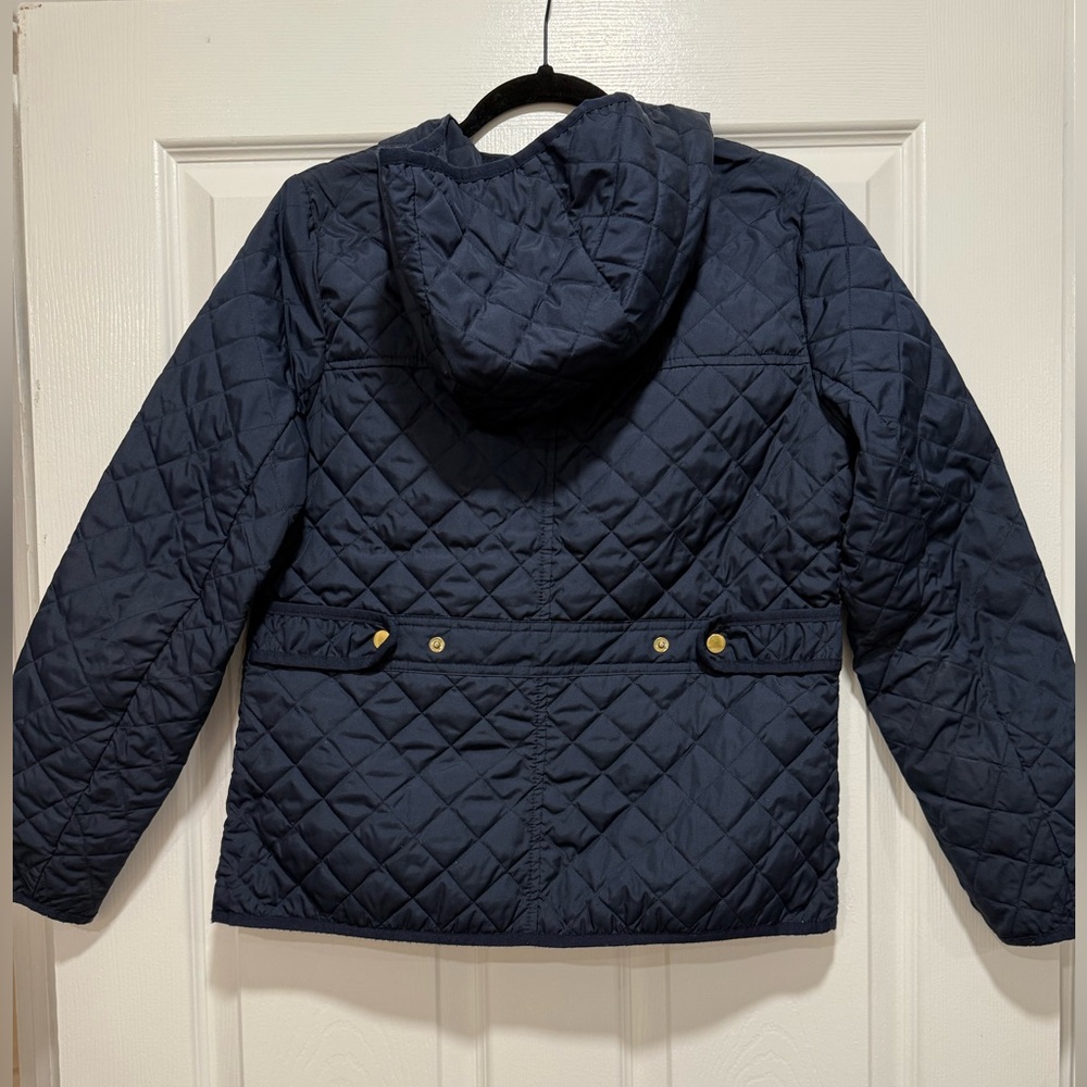 JCrew, Navy Blue, Lightweight Puffer Coat, Size XS